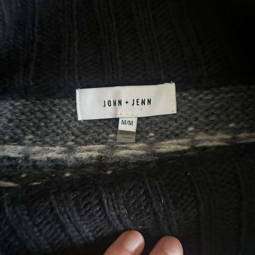 Black Cropped Sweater
John and Jenn - Picture 2 of 2